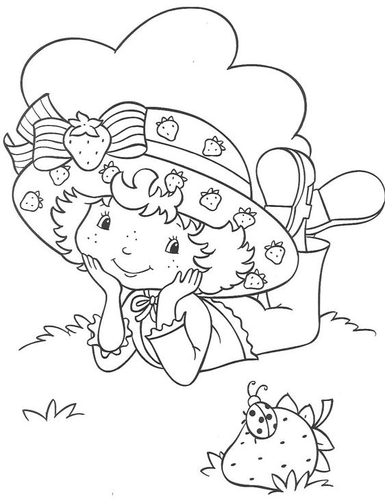 coloriage charlotte reve